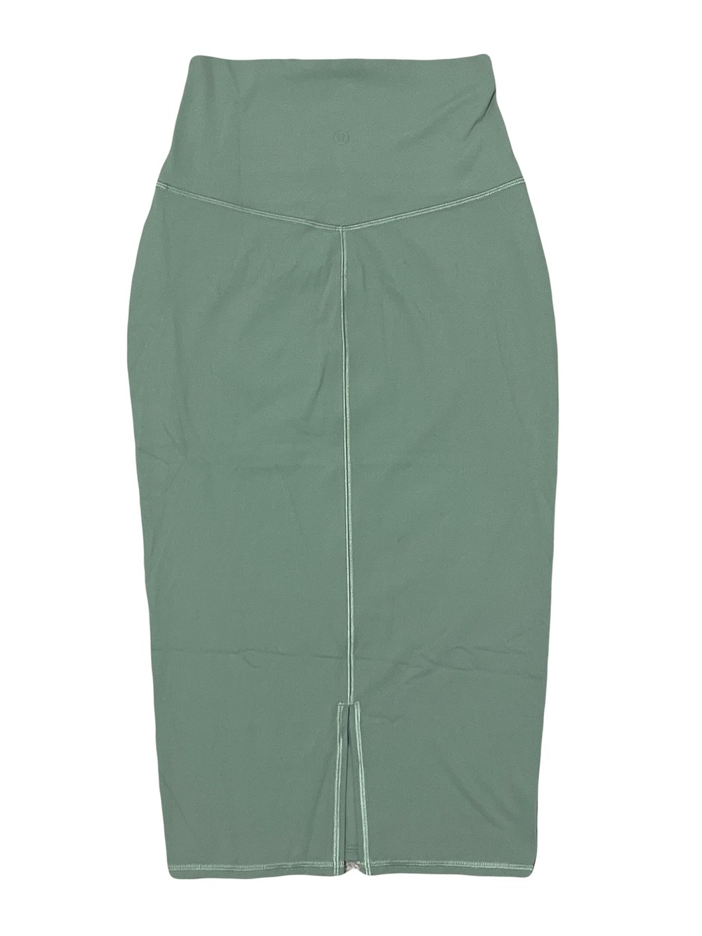 Lululemon Nulu Slim-Fit High-Rise Skirt | Grey Eucalyptus | Size 4